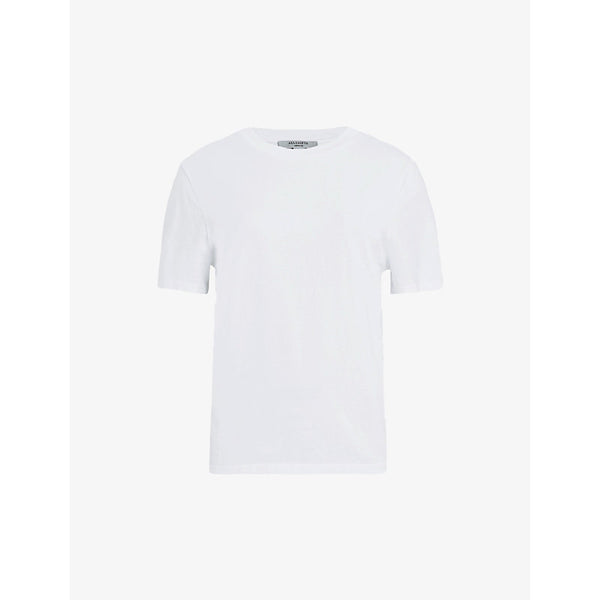  Allsaints Holli crew-neck drawcord organic-cotton T-shirt