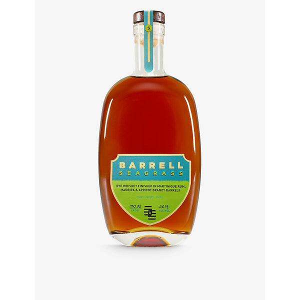 Bourbon Barrell Craft Spirits Seagrass Rye cask strength rye whiskey 750ml