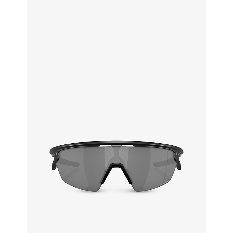 Womens Oakley OO9403 Sphaera™️ shield-frame acetate sunglasses