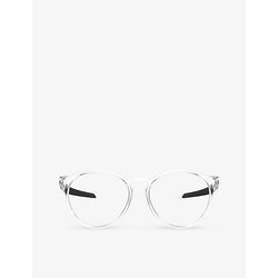  Oakley OX8184 Exchange round-frame acetate optical glasses