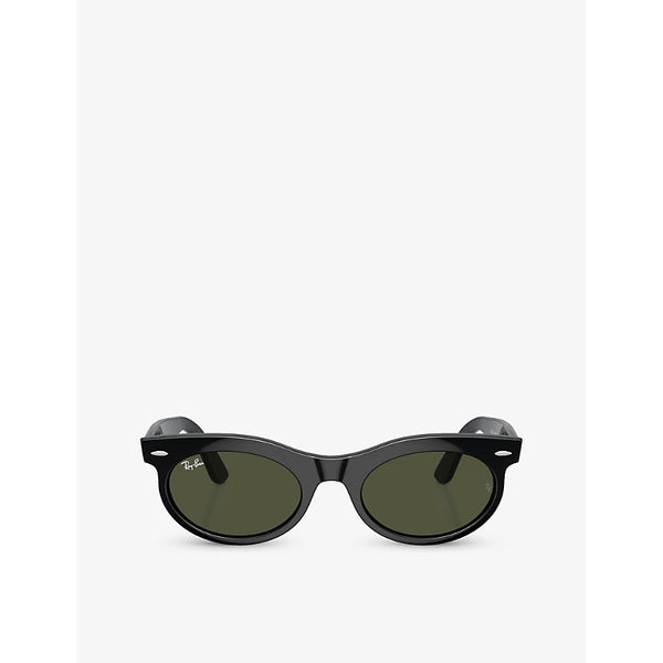  Ray-Ban RB2242 Wayfarer Oval-frame propionate sunglasses