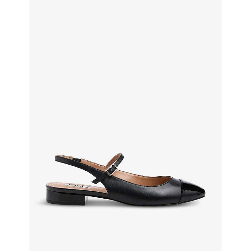  Dune Hayes Mary Jane leather pumps