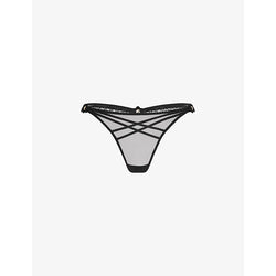  Agent Provocateur Doretta Trixie guipure-trim mesh thong