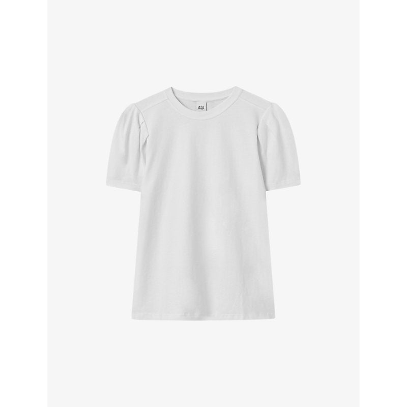  Twist & Tango Isa puff-sleeve organic-cotton T-shirt