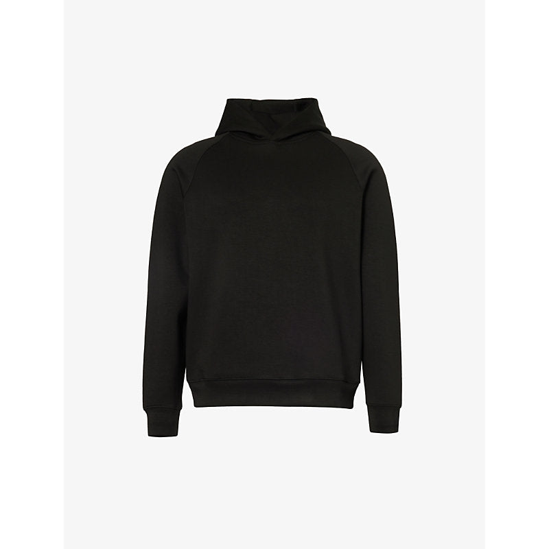  Arne Slip-pocket long-sleeved stretch-woven hoody