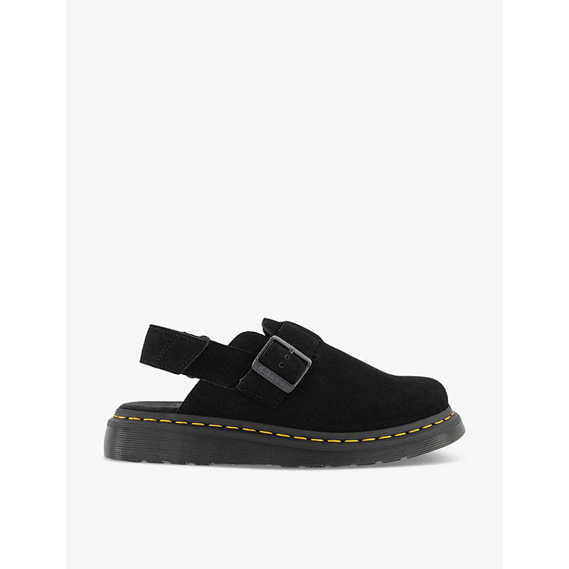 Dr. Martens Jorge II suede flat leather mules