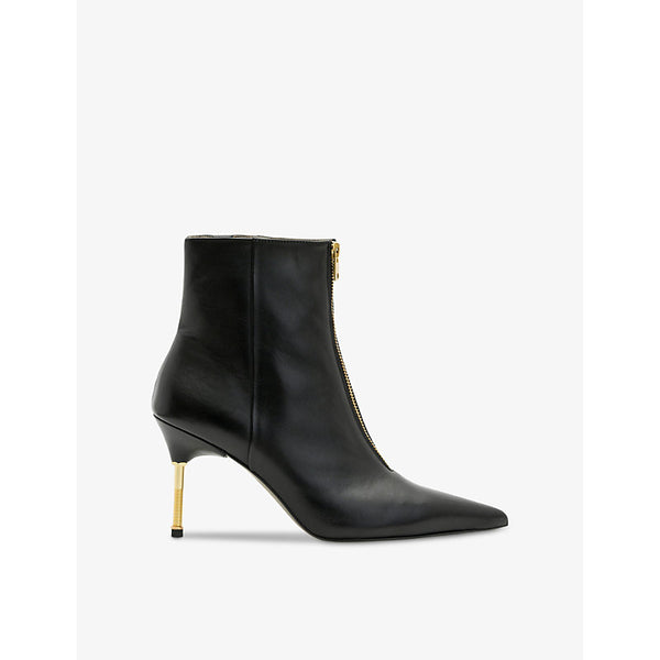 Allsaints Natasha zip-up heeled leather ankle boots