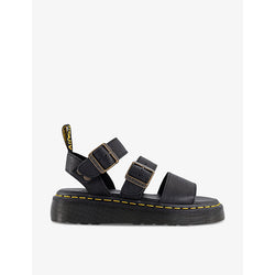  Dr. Martens Gryphon Quad strap-embellished platform leather sandals