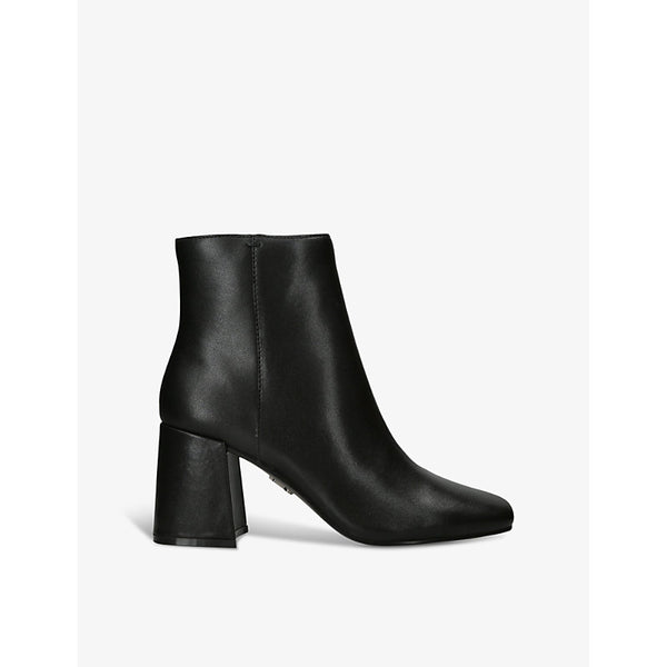  Steve Madden Restore logo-embellished leather heeled ankle boots