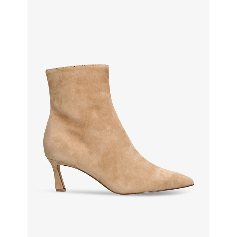  Steve Madden Lulah angled-heel suede ankle boots