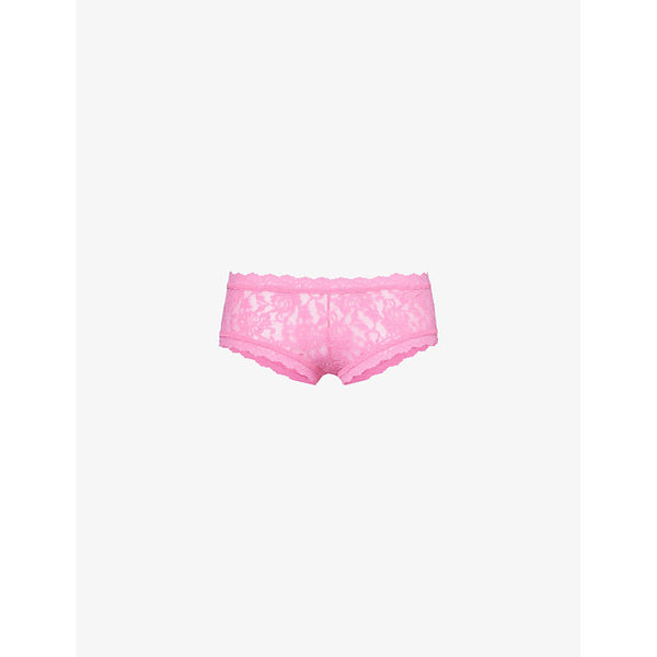  Hanky Panky Signature mid-rise lace boyshort briefs