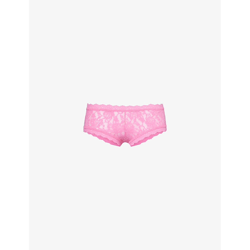  Hanky Panky Signature mid-rise lace boyshort briefs