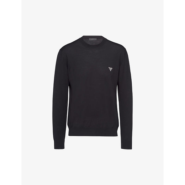 Prada Superfine crewneck wool sweatshirt