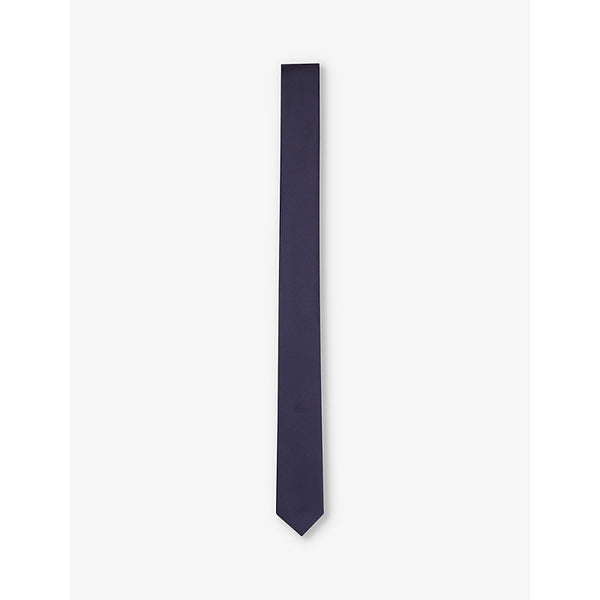  The Kooples TK-embroidered jacquard silk tie