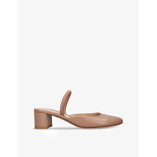 Gianvito Rossi Tivoli leather heeled sandals