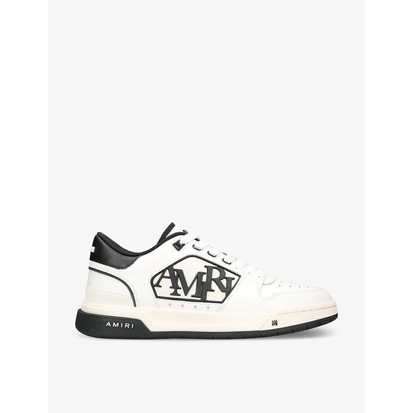  Amiri Classic logo-embellished leather low-top trainers