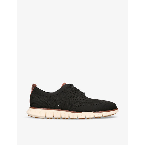  Cole Haan ZERØGRAND Wingtip Stitchlite knitted Oxford shoes