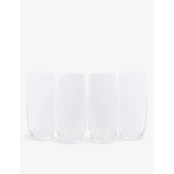 The White Company Skye Optic highball glasses set of four