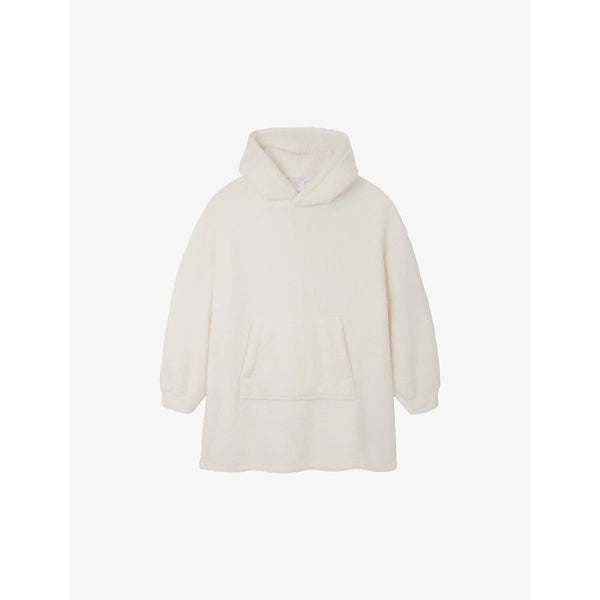 The White Company Snuggle oversized recycled-polyester blanket hoody