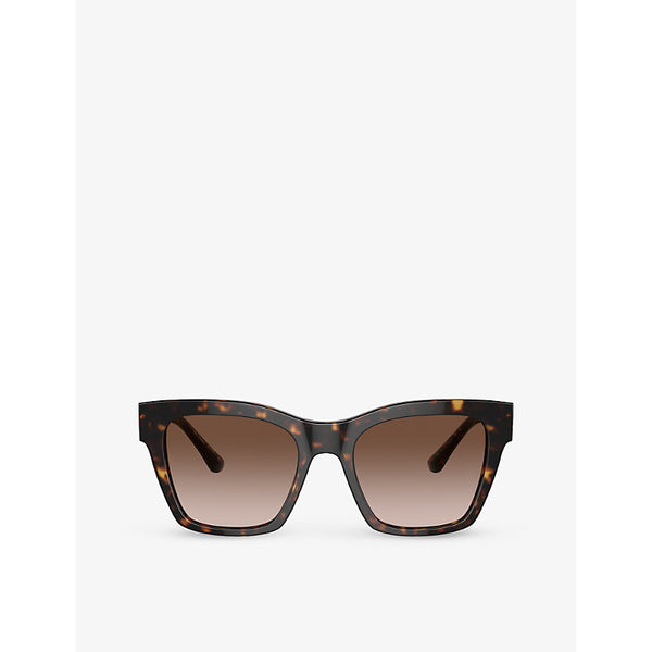  Dolce & Gabbana 0DG4384 sqaure-frame acetate sunglasses