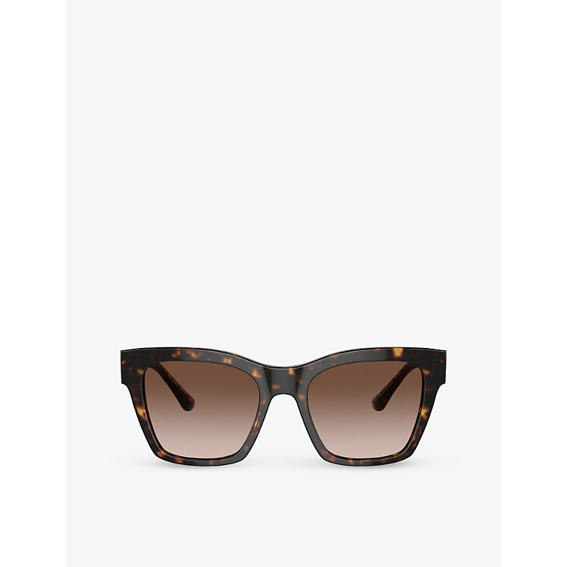  Dolce & Gabbana 0DG4384 sqaure-frame acetate sunglasses