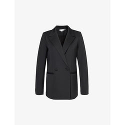  Good American Scuba 2.0 peak-lapel stretch-woven blazer