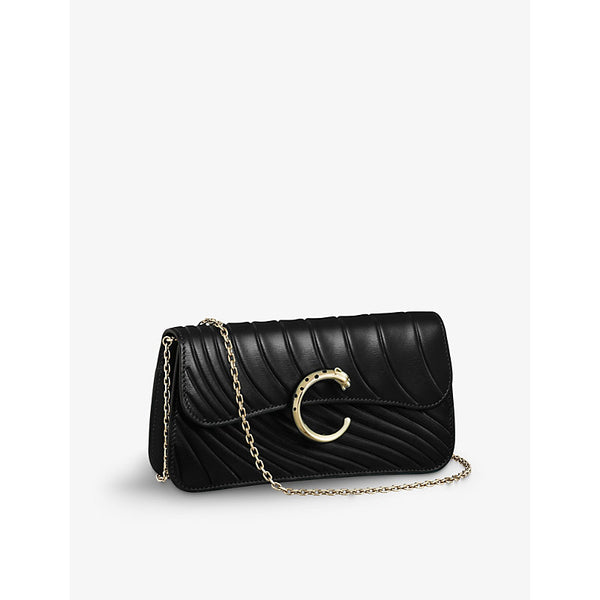 Panthère de Cartier Chain leather mini cross-body bag