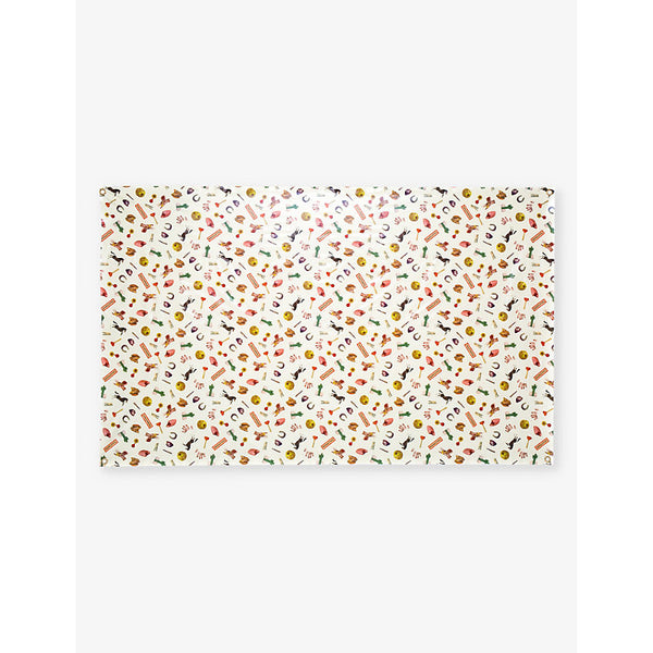 Seletti x TOILETPAPER patterned vinyl tablecloth 140cm x 210cm