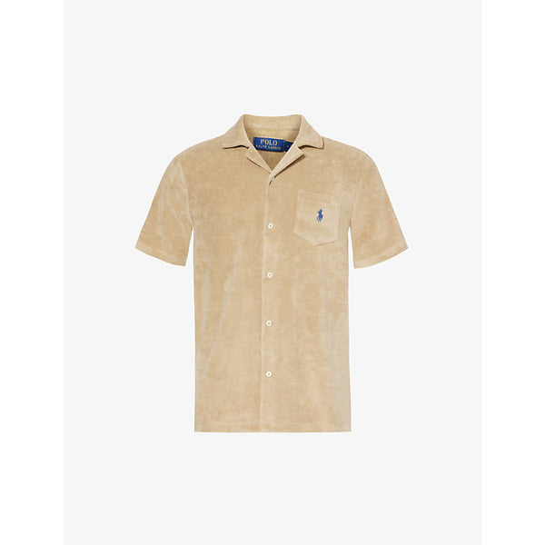  Polo Ralph Lauren Regular-fit terry-texture cotton and recycled polyester-blend shirt