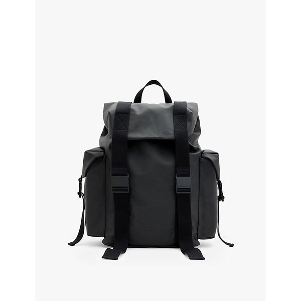 Allsaints Mars multi-pocket oiled-canvas backpack | Allsaints