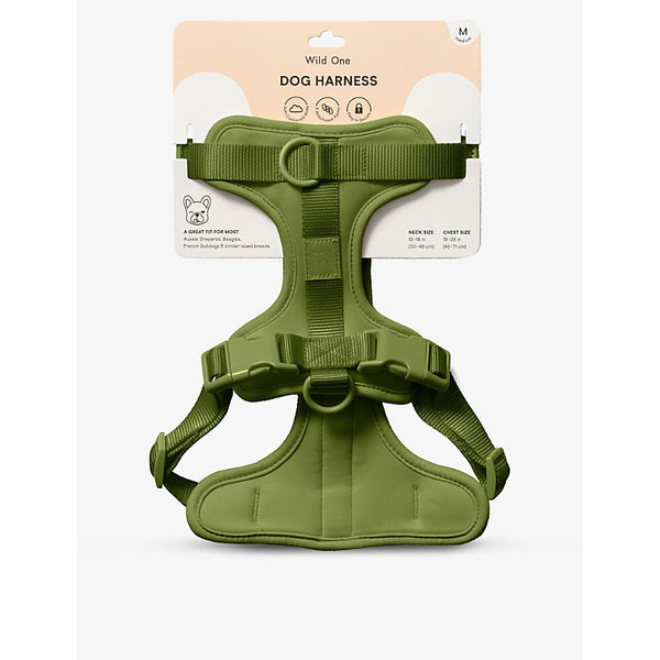 Wild One Logo-debossed medium cushioned woven harness