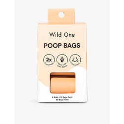 Wild One Walk Poop plastic bags box of 60