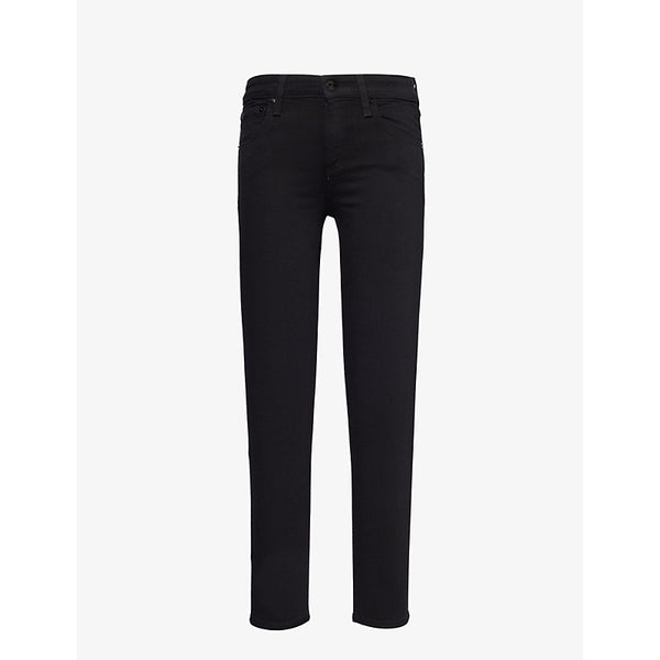  Rag & Bone Cate tapered-leg mid-rise stretch-woven jeans