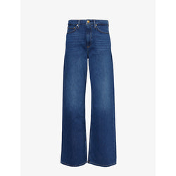  Rag & Bone Logan wide-leg mid-rise denim jeans