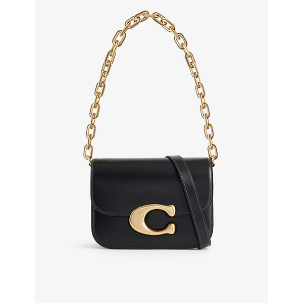 Coach Idol 21 logo-hardware leather crossbody bag | COACH