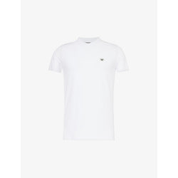  Emporio Armani Logo-patch relaxed-fit cotton-jersey T-shirt