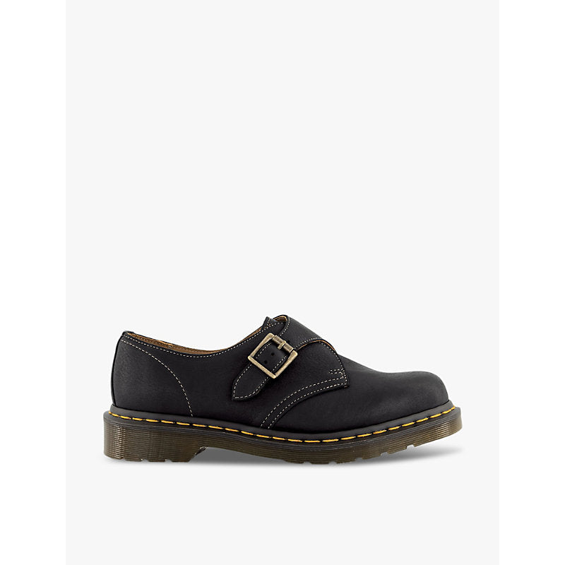 Dr. Martens 1461 Monk buckle-embellished leather loafers | Dr. Martens