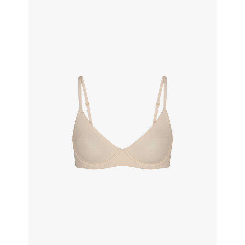 Womens Skims Fits Everybody unlined stretch-woven bra