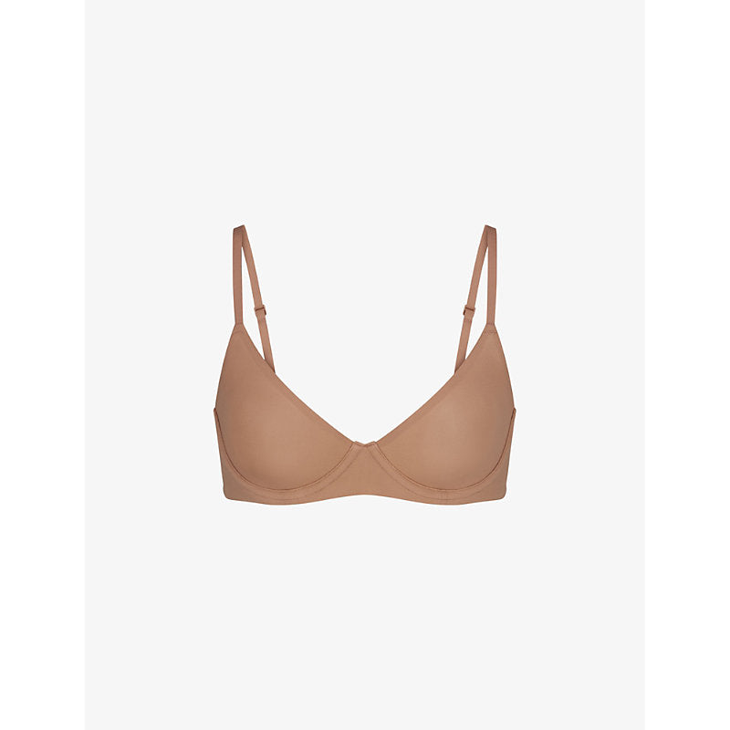 Womens Skims Fits Everybody unlined stretch-woven bra