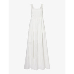  Paige Ginseng tiered cotton maxi dress