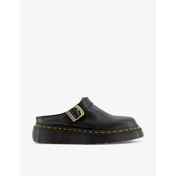 Dr. Martens Laketen leather platform mules