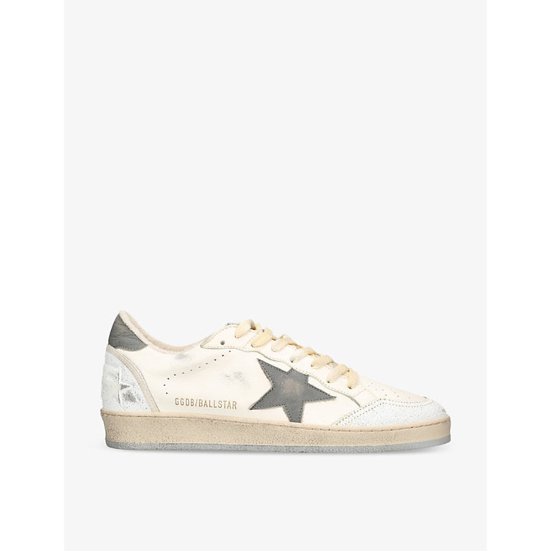 Golden Goose Men's Ball Star star-applique leather low-top trainers