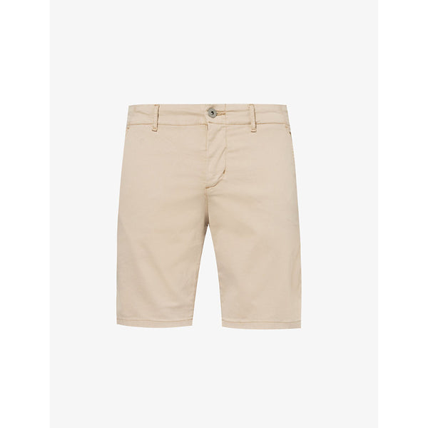  Paige Phillips classic-fit straight-leg stretch-cotton shorts