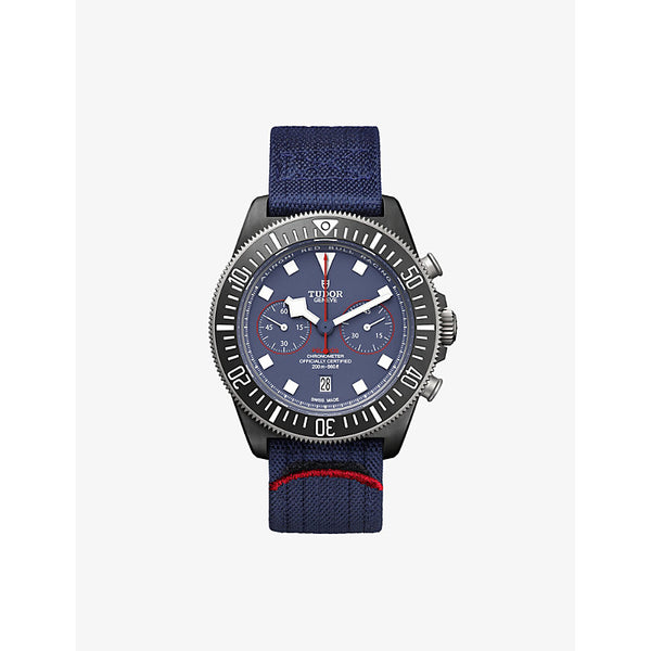 Tudor M25807KN-0001 Pelagos FXD Chrono carbon and woven automatic watch