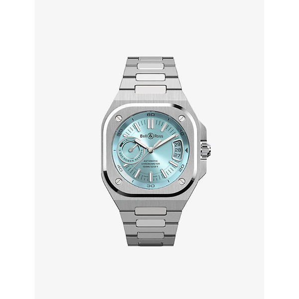 Bell & Ross BRX5R-IB-STSST Ice Blue stainless-steel automatic watch