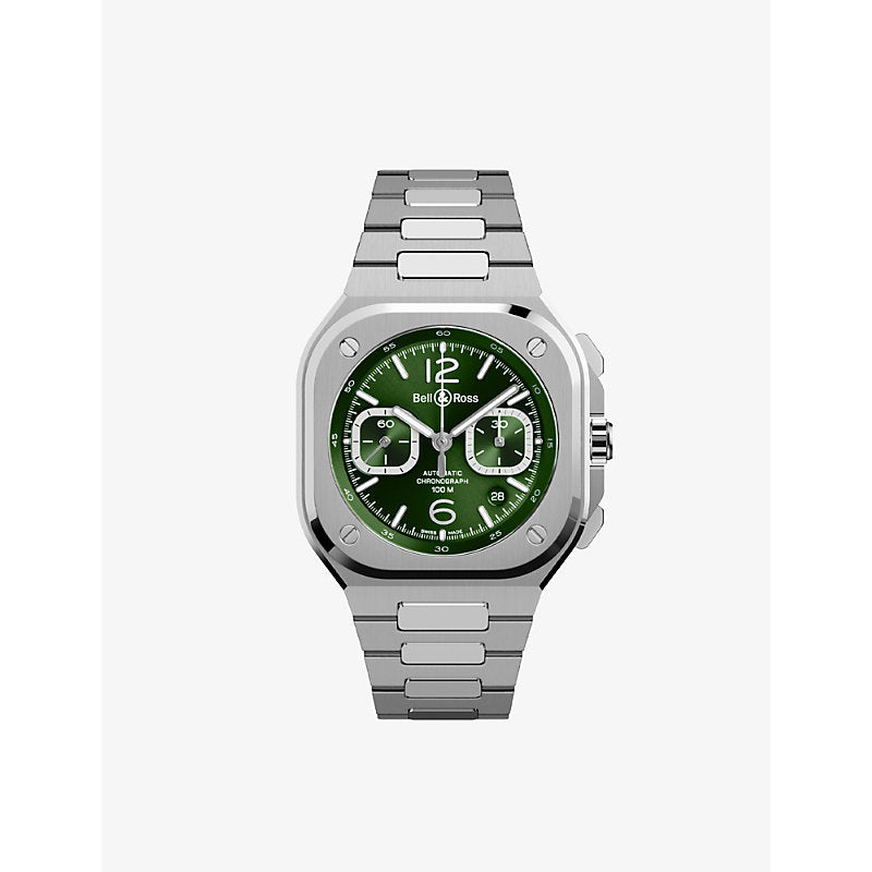 Bell & Ross BR05C-GN-STSST Chrono Green stainless-steel automatic watch