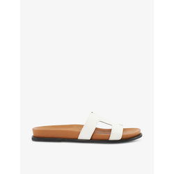 Dune Loupa DD-strap leather sandals