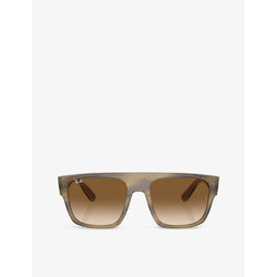  Ray-Ban RB0360S Drifter square-frame propionate sunglasses