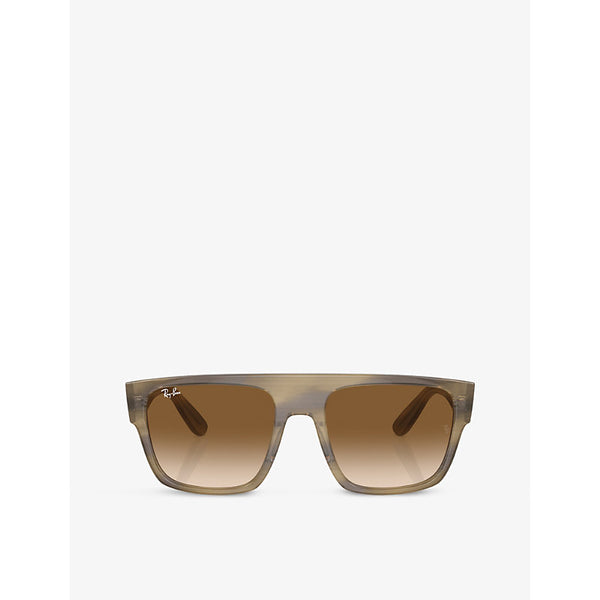  Ray-Ban RB0360S Drifter square-frame propionate sunglasses