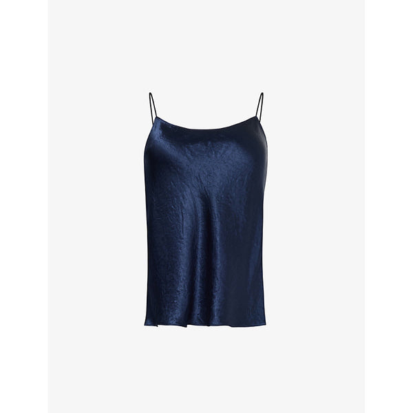  Vince Scoop-neck satin camisole top